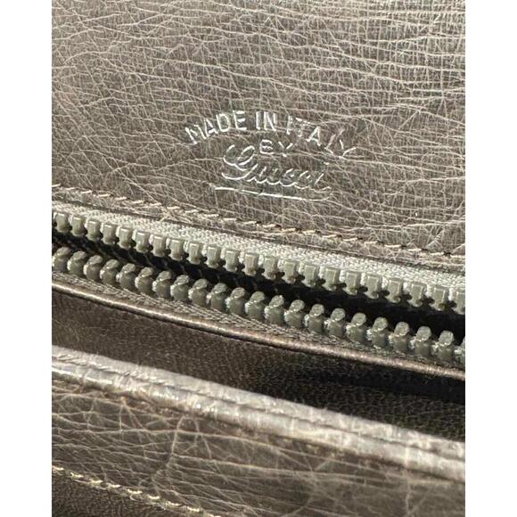 Gucci Rare Brown Ostrich Kelly Handbag - Picture 5 of 6